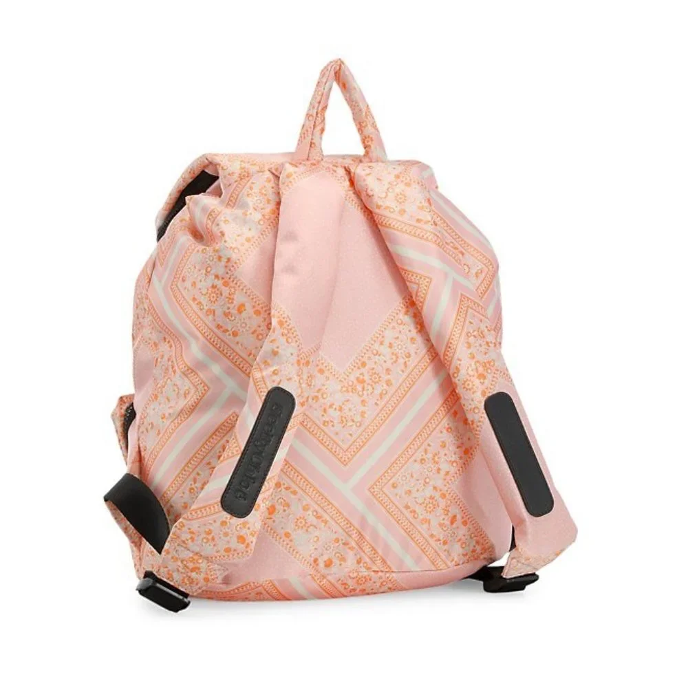 See By Chloe Joy Rider Bandana-Print Backpack in Fallow MSRP $380